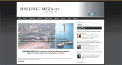 Desktop Screenshot of hallingmeza.com